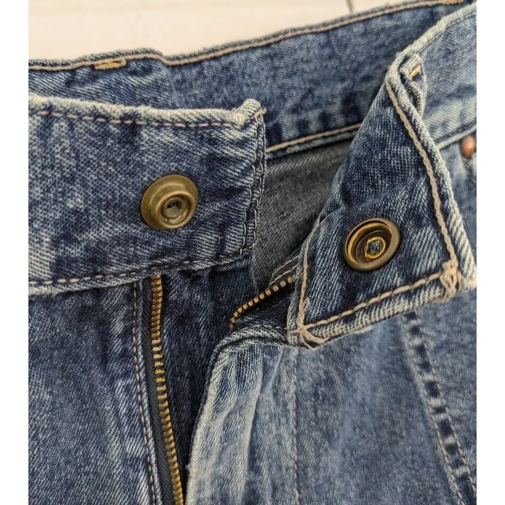 Vintage Polo Ralph Lauren Jeans Men's Size 38 Marine Carpenter Short Denim